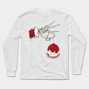 Skeleton Christmas Long Sleeve T-Shirt